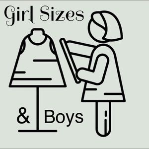 Girls clothes section